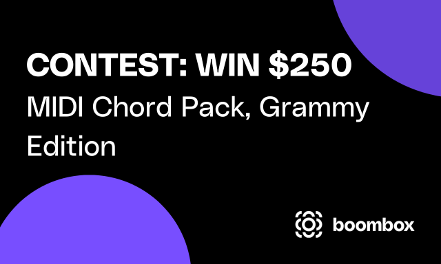 $250 Grand Prize: MIDI Chord Challenge, Grammy Winner Edition