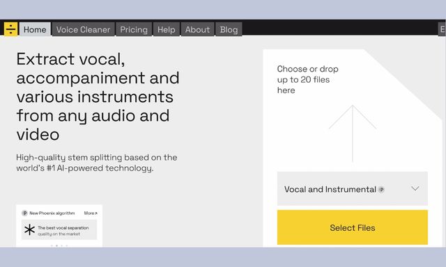 lalal.ai - Tools for Music Production 2023